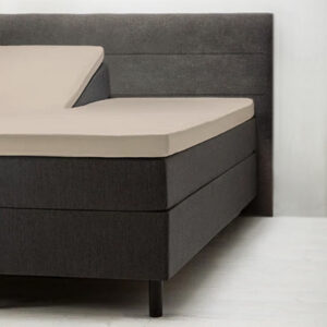 Jersey Split-Topper Hoeslaken Stone