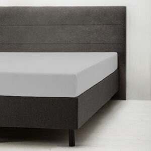 Dubbel jersey licht grijs