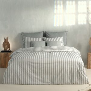 dekbedovertrek Zo!Home Lino Di Banda Dove Grey