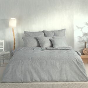 Lino di Paisley Dove Grey