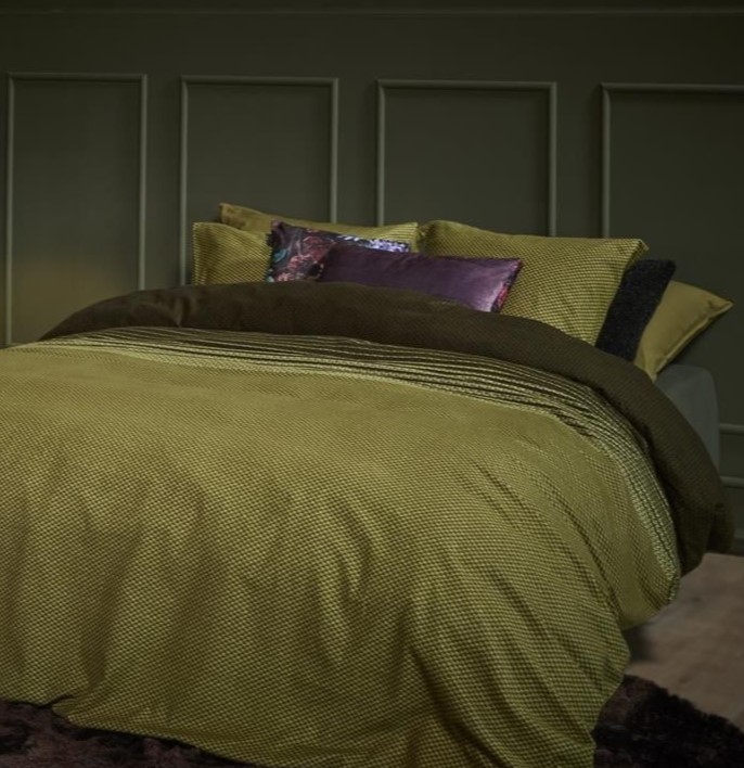 Beddinghouse Demi Green Flanel 4 Beddinghouse Demi Green Flanel - Afbeelding 4