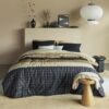 Beddinghouse dekbedovertrek Lance Grey flanel